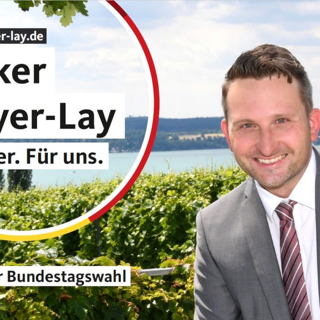 Glückwünsche an Volker Mayer-Lay MdB