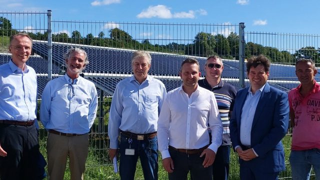 CDU besucht Solarthermie-Anlage