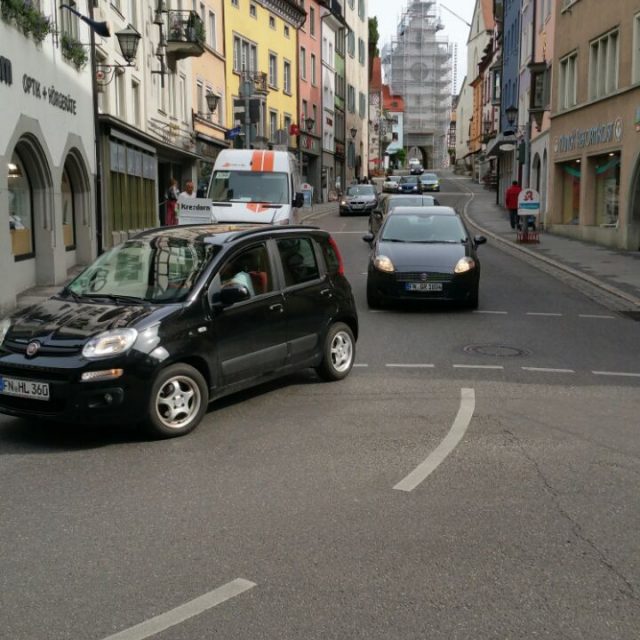 Konkrete Schritte<br>zur Verkehrsberuhigung!