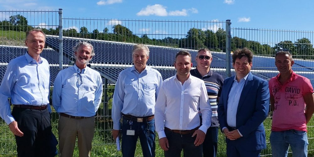 CDU besucht Solarthermie-Anlage