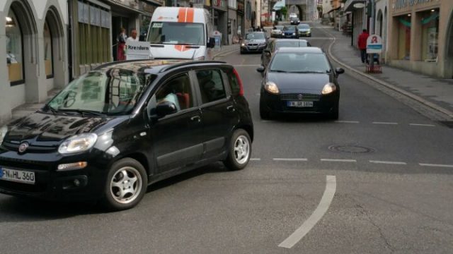 Konkrete Schritte<br>zur Verkehrsberuhigung!