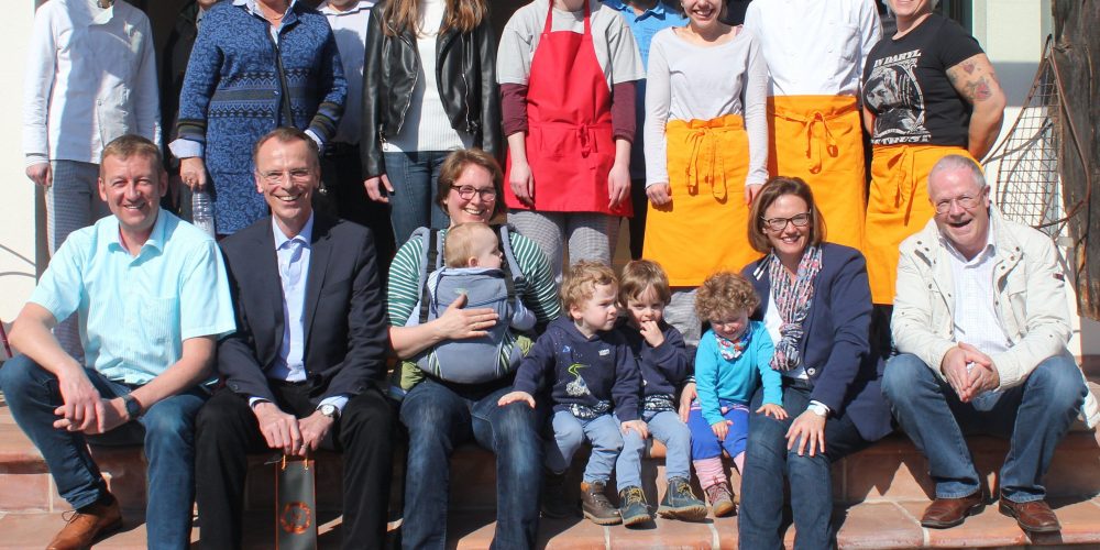 CDU zu Besuch<br> bei der SKID „Nudel Emma“